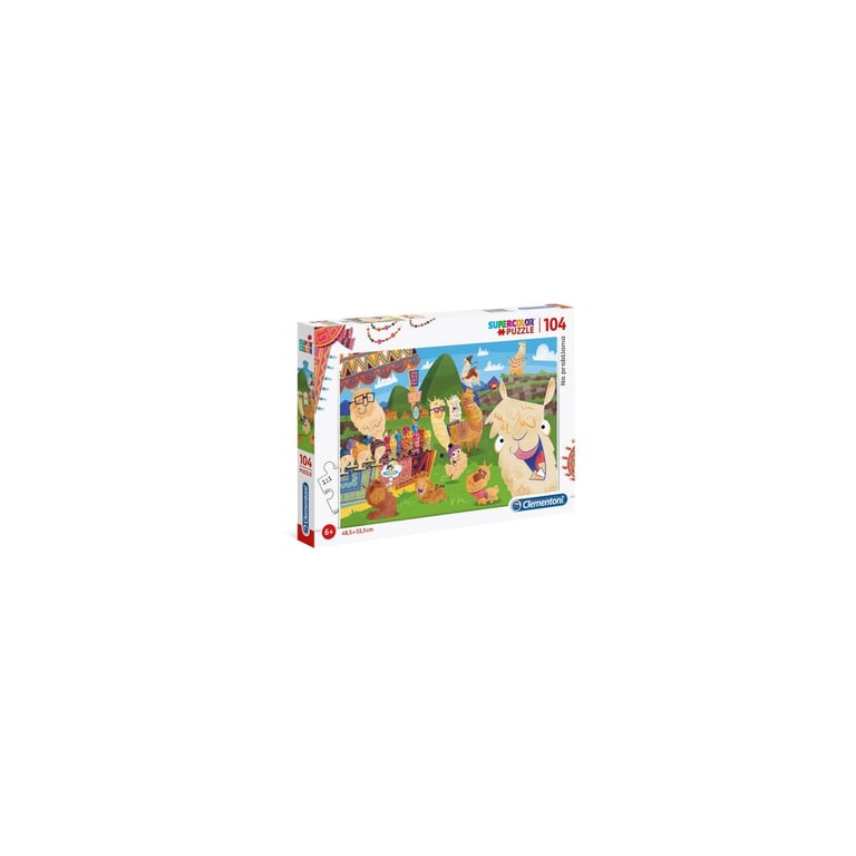 Clementoni No ProbLLAMA Jeu de puzzle 104 pièce Dessins animés Neuf