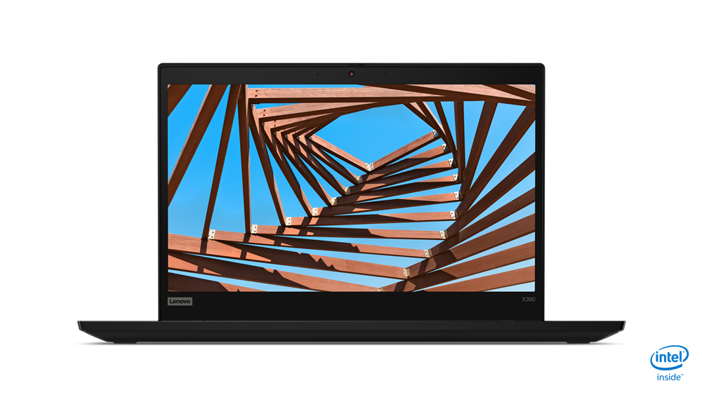 Lenovo Thinkpad X390 i5-8265U Ordinateur Portable 33,8 Cm (13.3 ) Full Hd Intel® Core™ i5 8 Go Ddr4-Sdram 256 Go SSD Wi-Fi 5 (802.11Ac) Windows 10 Pro Noir