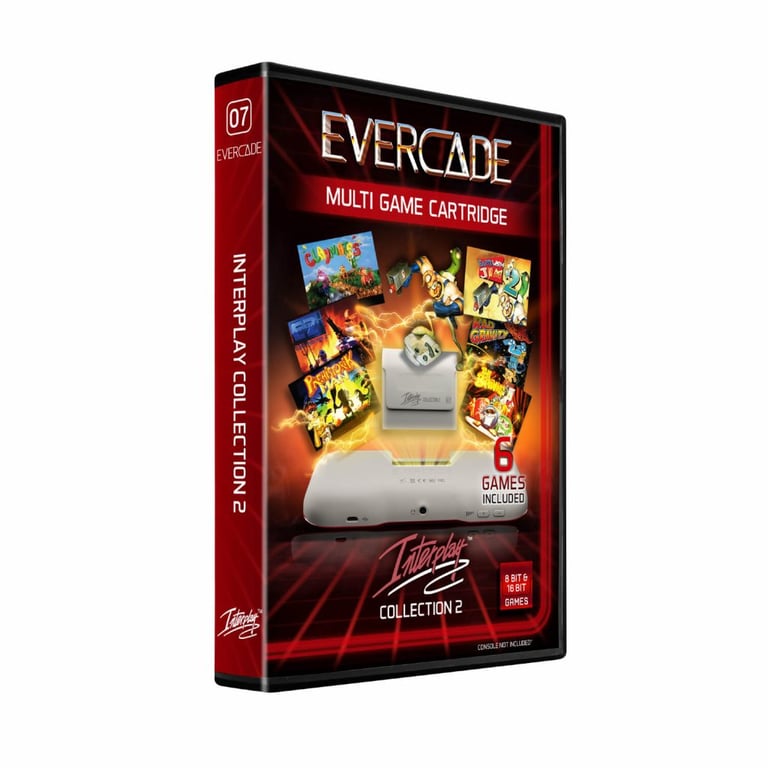 Blaze Evercade InterPlay Volume 2 Cartouche Evercade N°07 - vue 2