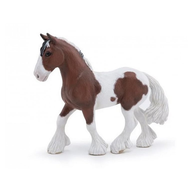 Figurine Jument Tinker Papo Cheval Équestre en Détails Réalistes Neuf