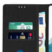 Funda Samsung Galaxy S22 Tarjetero Soporte Vídeo Negro