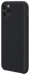 Custodia morbida in silicone gel per iPhone 11 Pro Max, nero satinato