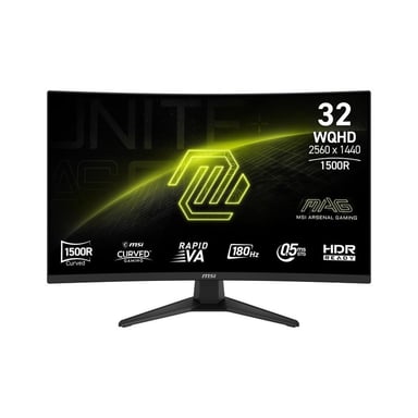 MSI MAG 321CQF E18 31.5'' LED Rapid VA QHD 180Hz 0.5ms Adaptive Sync Curva