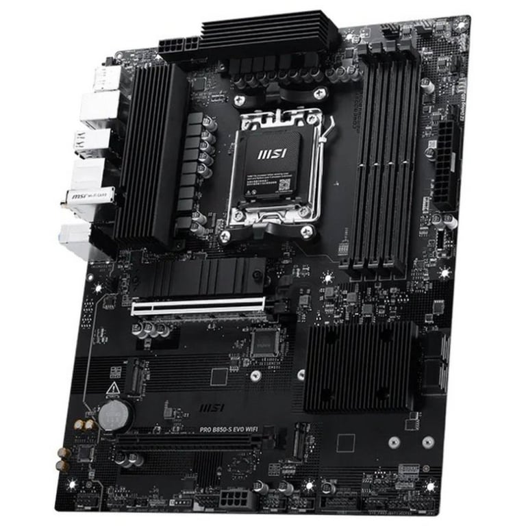 Carte mère MSI PRO B850 EVO WIFI B850 AM5 DDR5 ATX WiFi 7 PCIe 5.0 RAID - vue 3