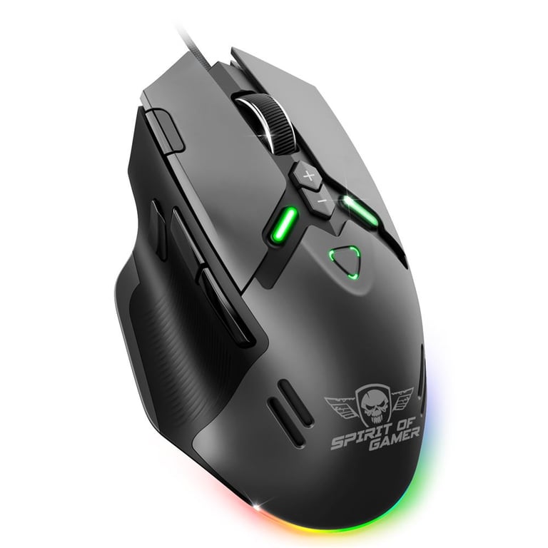 Souris Spirit of Gamer Elite M60 – Ergonomique, 6500 DPI, 6 Boutons Programmables - vue 7