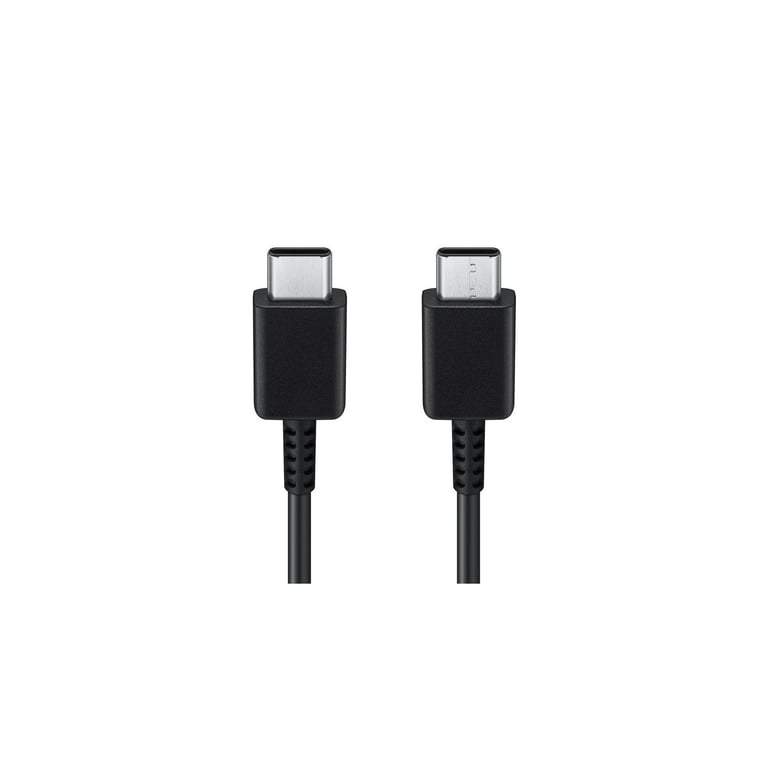Câble USB-C vers USB-C Samsung Original EP-DA705BBE – Charge Rapide 3A & Synchronisation 1 m – Compatible Galaxy S26, S25, S24 Ultra, Z Fold, Z Flip, Galaxy Tab S10, Tab S9, Tab A9 – Noir - Neuf