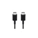Câble USB-C vers USB-C Samsung Original EP-DA705BBE – Charge Rapide 3A & Synchronisation 1 m – Compatible Galaxy S26, S25, S24 Ultra, Z Fold, Z Flip, Galaxy Tab S10, Tab S9, Tab A9 – Noir