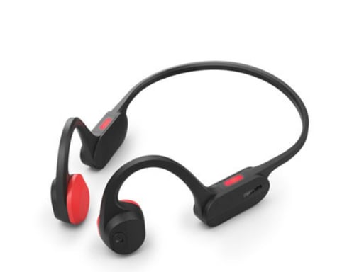 Philips TAA5608BK Casque Sans fil Arceau Bluetooth Noir, Rouge