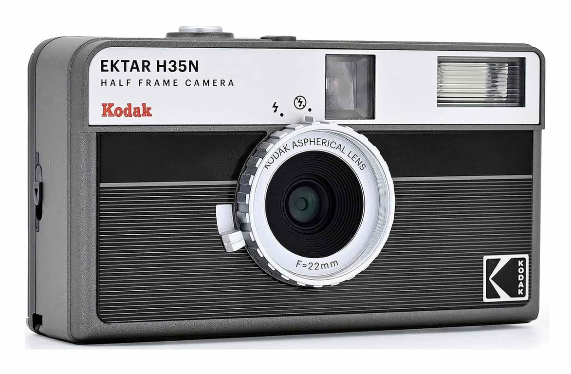 Kodak EKTAR H35N Caméra-film compact 35 mm Noir, Argent - Neuf