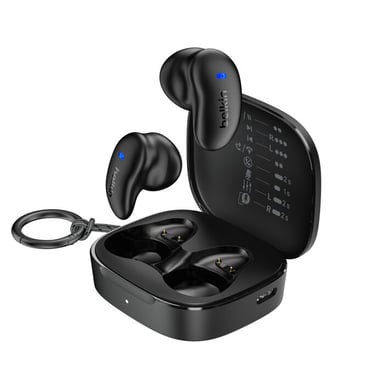 Belkin SoundForm Anywhere Casque Avec fil &sans fil Ecouteurs Appels/Musique USB Type-C Noir - vue 2