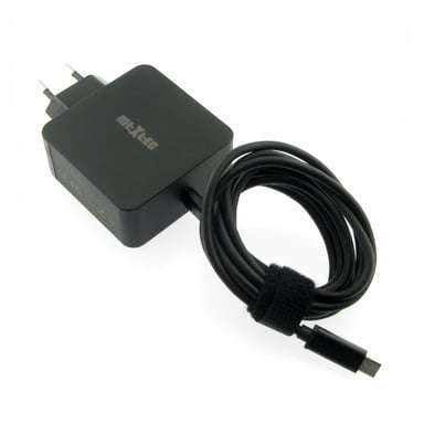 Cargador USB-C de 65 W (fuente de alimentación) para tablet, smartphone, ultrabook, Macbook, Chromebook de Acer, Apple, Dell, HP, LG, Nokia.
