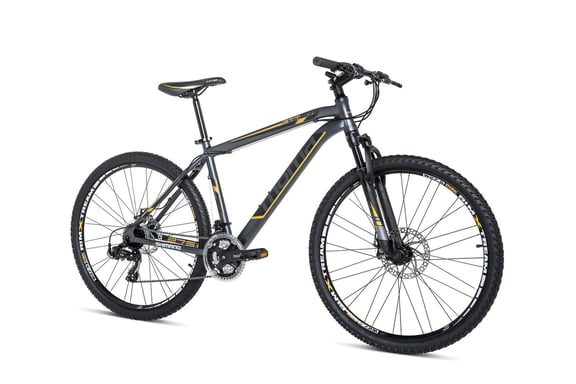 Bicicletta MTB, GTT26'' Moma Bikes, Alluminio, SHIMANO 24V, Freni a Disco, Sospensioni Avanti