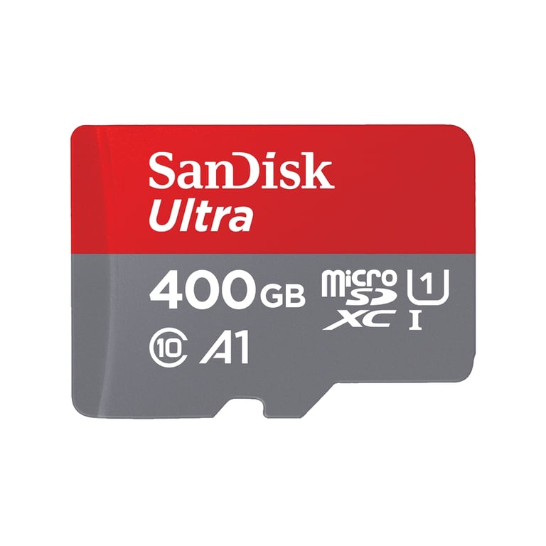 SANDISK  Ultra - Carte m&eacute;moire flash - 400 Go - A1 / UHS Class 1 / Class10 - microSDXC UHS-I 