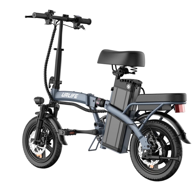 Vélo électrique URLIFE F1L Moteur Batterie 48V 7.5Ah Pneus De 14 Pouces Freins à Disque Neuf - vue 3