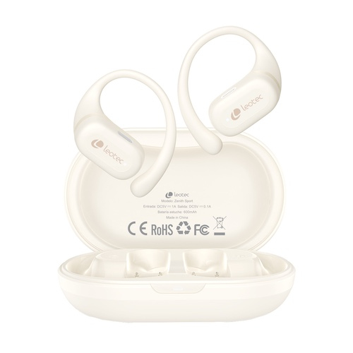Casque True Wireless Leotec LETWS01W – Bluetooth, Open-ear, Appels/Musique/Sport - vue 3