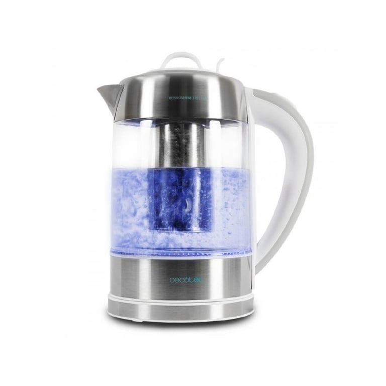Bouilloire Électrique Cecotec ThermoSense 370 Clear – 1,7L, 2200W, Verre Borosilicate - vue 2