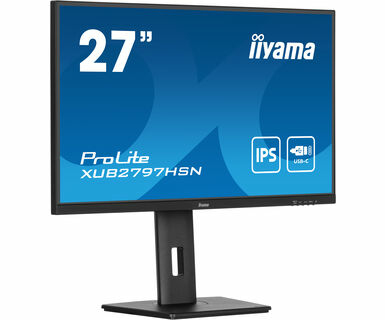 Iiyama XUB2797QSU B1 27 QHD100HzIPS1msPivotAdapSync - vue 4
