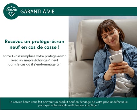 Force Glass FGMGIP1367ORIG protector de pantalla o trasero para teléfono móvil 1 pieza(s)