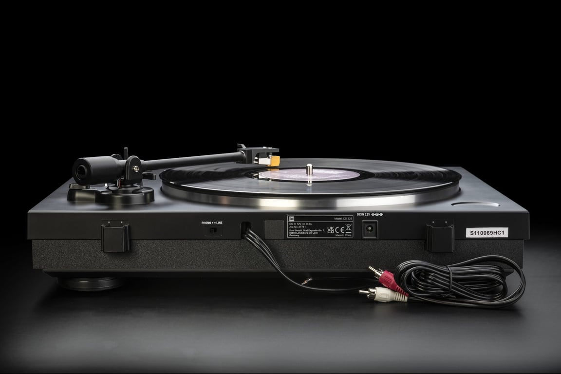 vinyle automatique Dual CS 329 finition - vue 5