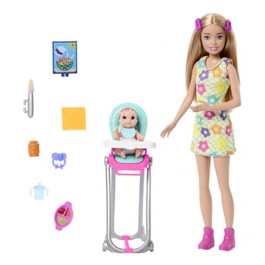 Coffret de jeu Skipper Babysitters Inc. pour nourrir et prendre soin des bébés