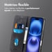 imoshion Étui de téléphone portefeuille Slim pour Apple iPhone 16 - Noir