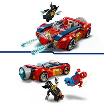 Spider Man et sa voiture contre Wolverine vénomisé - vue 6