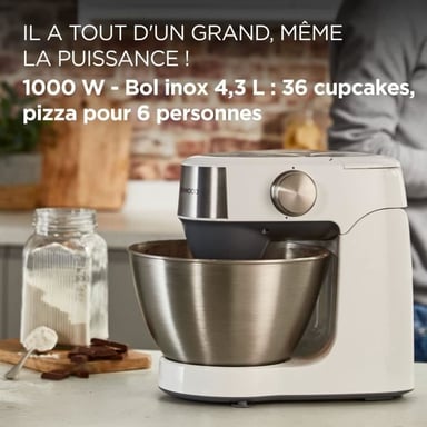 Robot da cucina KENWOOD KHC291H0WH con frullatore e 9 accessori per una cucina creativa