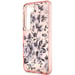 Custodia Guess Flower Collection per Samsung Galaxy S23+, rosa