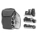 PEAK DESIGN Everyday backpack 20L v3 - black - BEDB-20-BK-3