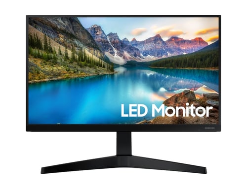 Monitor LED plano para PC Samsung LF24T374FWR de 61 cm (24'') y 1920 x 1080 píxeles Full HD Negro