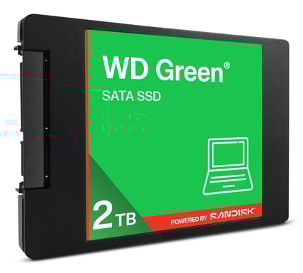Western Digital Green WDS100T5G0A 2 To 2.5'' Série ATA III 3D NAND