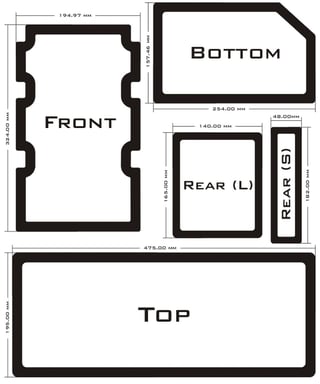 DEMCiflex DF0483 parte carcasa de ordenador Filtro antipolvo