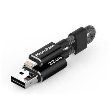 Nilox MCG3U3BK32GB Unità flash USB 32 GB USB Type-A / Lightning 3.2 Gen 1 (3.1 Gen 1) Nero