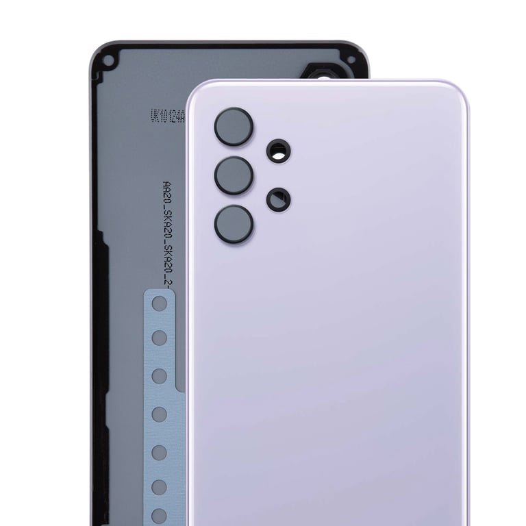 Cache Batterie D'origine Samsung Galaxy A32 5G Pièce de Remplacement Lavande Neuf - vue 4
