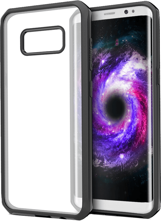 Coque Itskins Venum transparente au contour noir pour Samsung Galaxy S8 G950