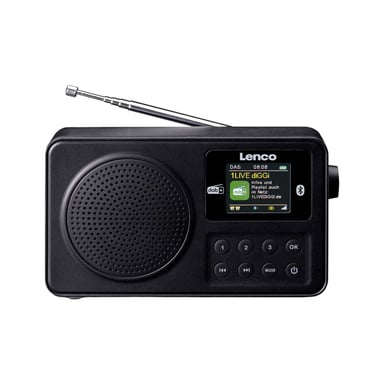 Radio portatile DAB+/FM con Bluetooth e antenna telescopica