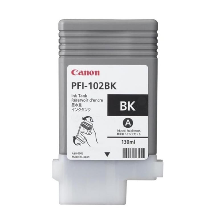 Canon PFI 102BK Cartouche - vue 4
