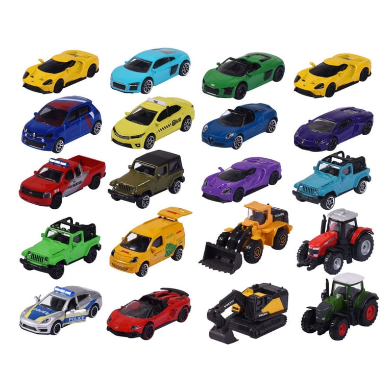 Coffret 5 Véhicules En Métal Majorette Le Coffret