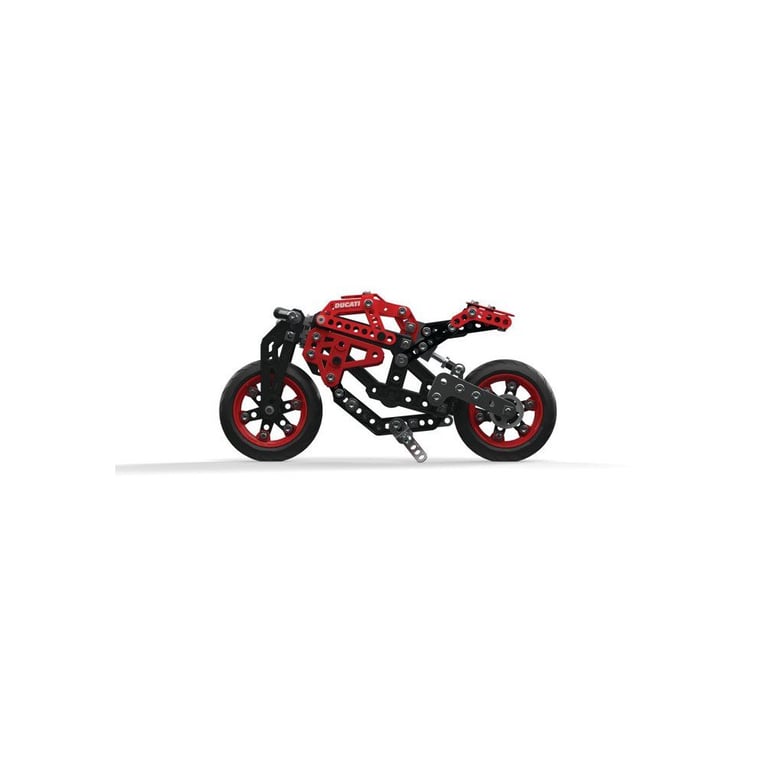 Set de construction MECCANO Pro Moto Ducati Monster 315 pièces niveau Expert Noir Rouge Gris - Neuf