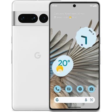 Google Pixel 7 Pro 128 Go, Neige, débloqué