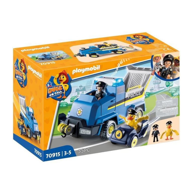 Playmobil 70915 Duck Véhicule De Police - vue 9