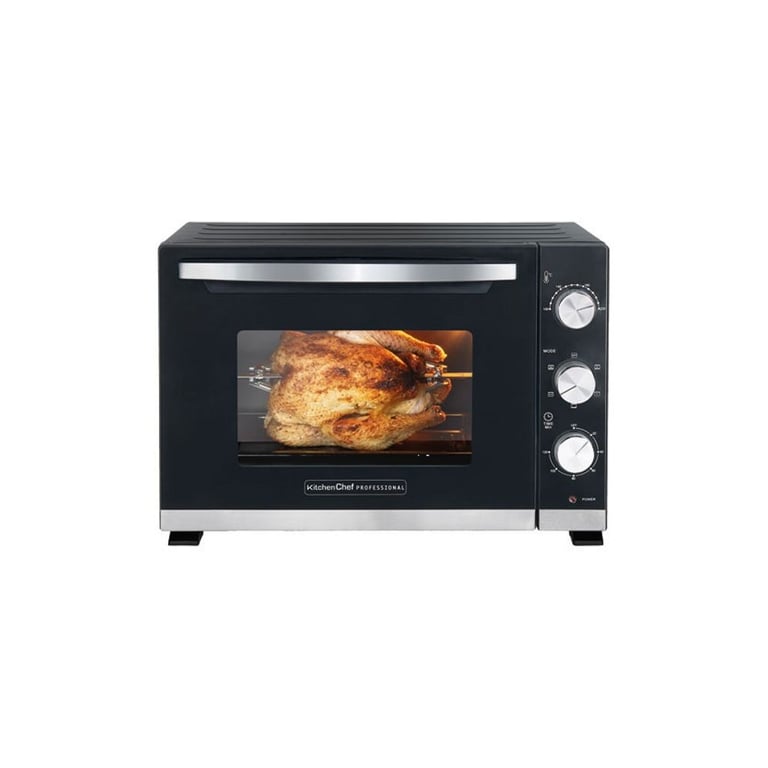 Four multifonction KITCHENCHEF KC.FOUR38 1 chaleur tournante rôtissoire gril 120 min 230°C Neuf - vue 3