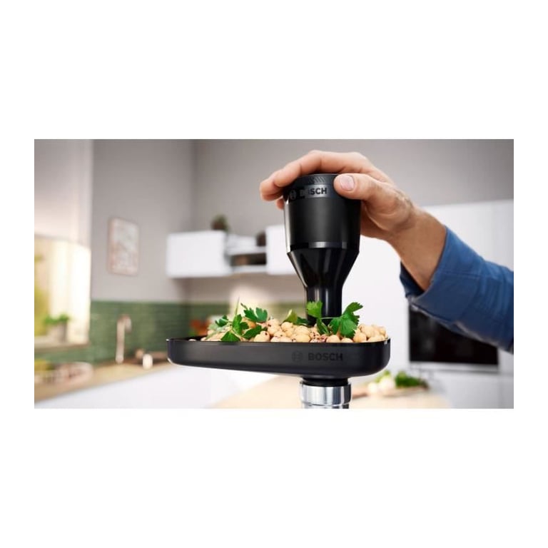 Hachoir Électrique à Viande BOSCH MFWS430B – 500 W, 3 Grilles, Marche Arrière - vue 5