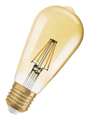 Osram Vintage 1906 lampadina LED Bianco caldo 2400 K 6,5 W E27 E