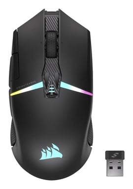 Corsair CH-931B011-EU ratón Juego mano derecha RF Wireless + Bluetooth Óptico 26000 DPI