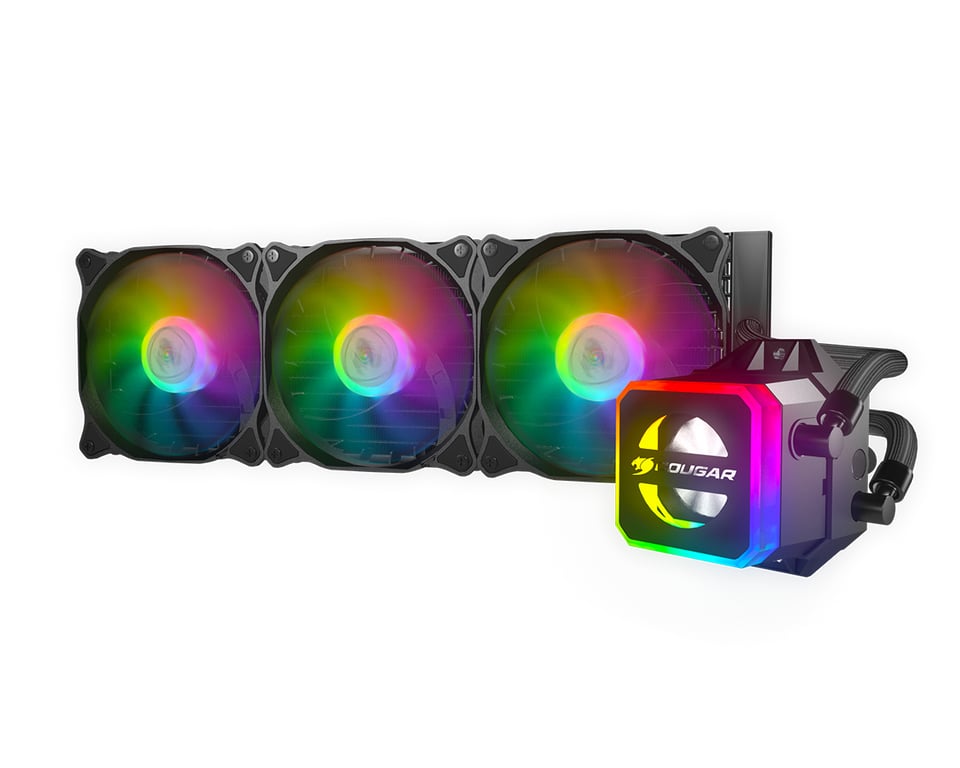 COUGAR Helor 360 Processeur Refroidisseur de liquide tout-en-un Noir 1 pièce(s) - Neuf