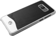 Mercedes-Benz Wave V Carcasa original de carbono y aluminio para Samsung Galaxy S8, Negro
