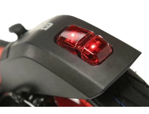 Ducati DUC-HLM-FLD/L casque de sport Noir, Gris, Rouge