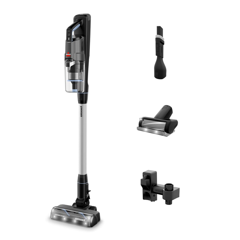 Bissell PowerClean Furfinder Pro Batterie Sec HEPA Sans sac 200 W Noir, Argent
