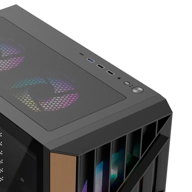 PC da gioco Racing Equinox D5 - Intel Core i7-12700F, RAM 32 Go, M.2 2 To, RTX 5070 Ti, raffreddamento a liquido 240 mm, Windows 11 Pro, Wifi, PC Gamer